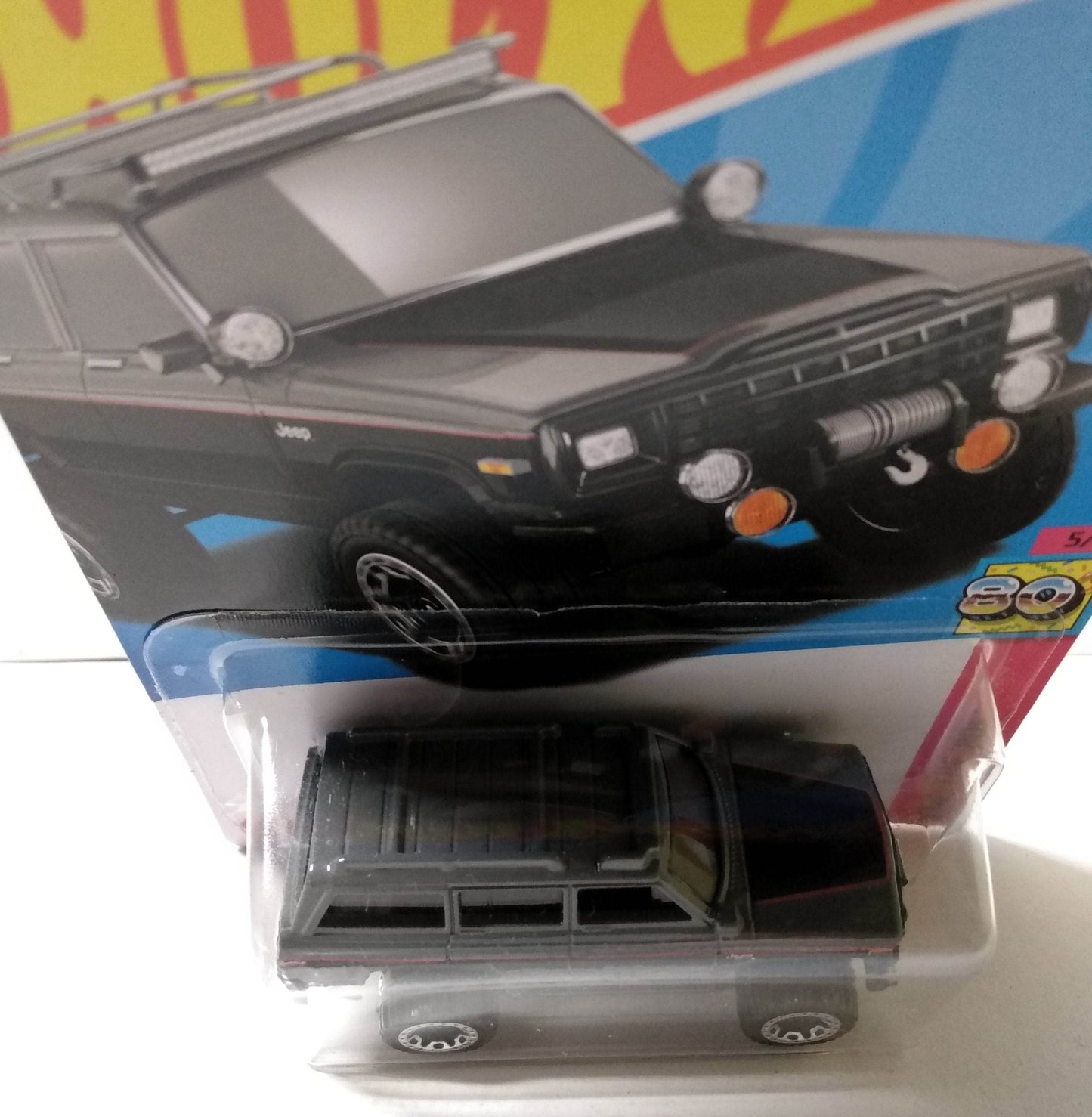 Hot Wheels 2023 The '80's Series 1988 Jeep Wagoneer SUV - TulipStuff