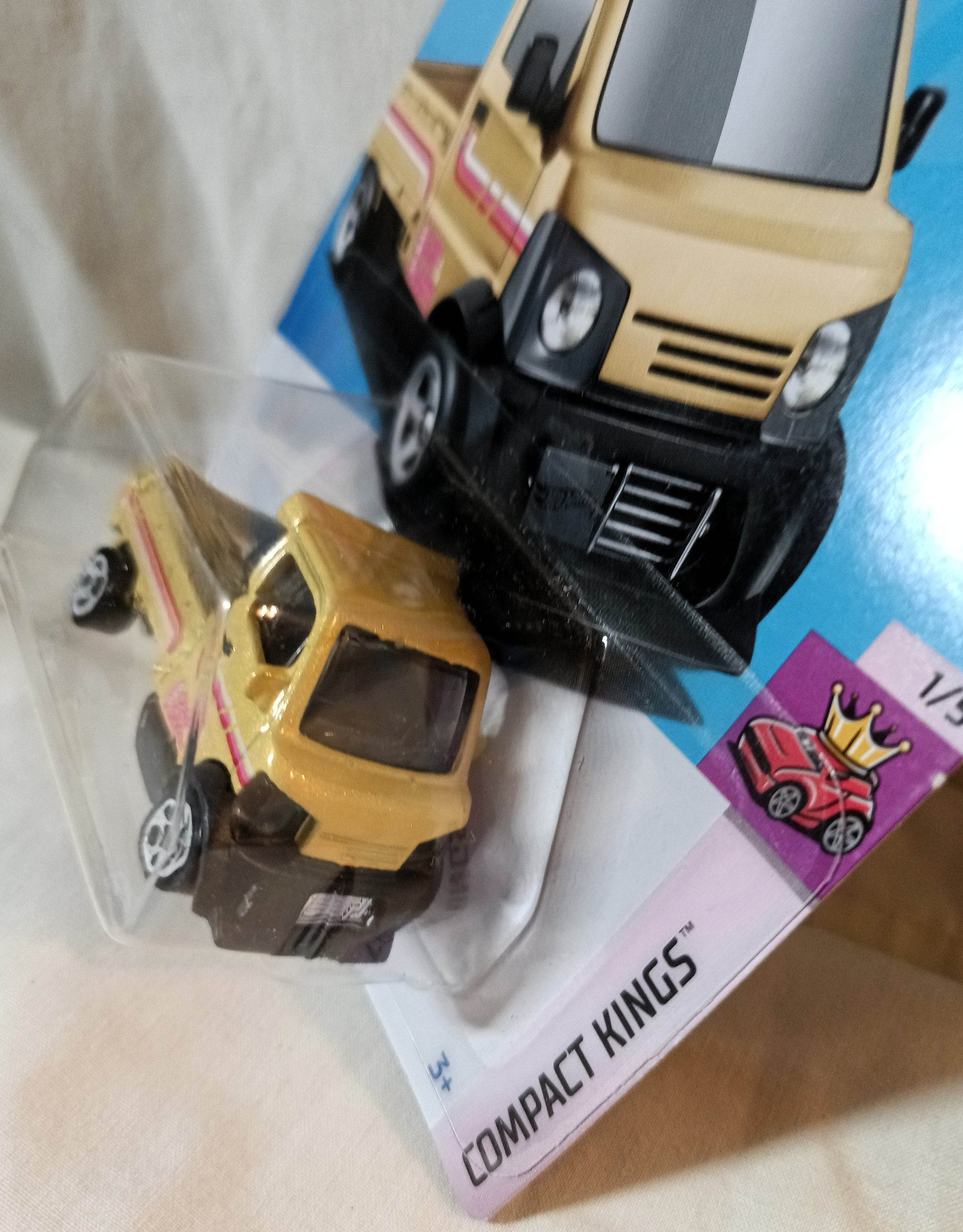 Hot Wheels 2024 Mighty K Kei Truck Compact Kings Yellow - TulipStuff