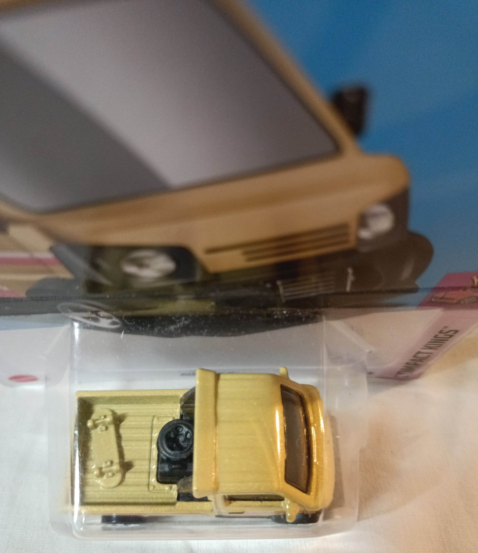 Hot Wheels 2024 Mighty K Kei Truck Compact Kings Yellow - TulipStuff