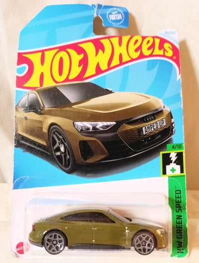 Hot Wheels 2024 Audi RS E-Tron GT Electric Car HW Green Speed - TulipStuff
