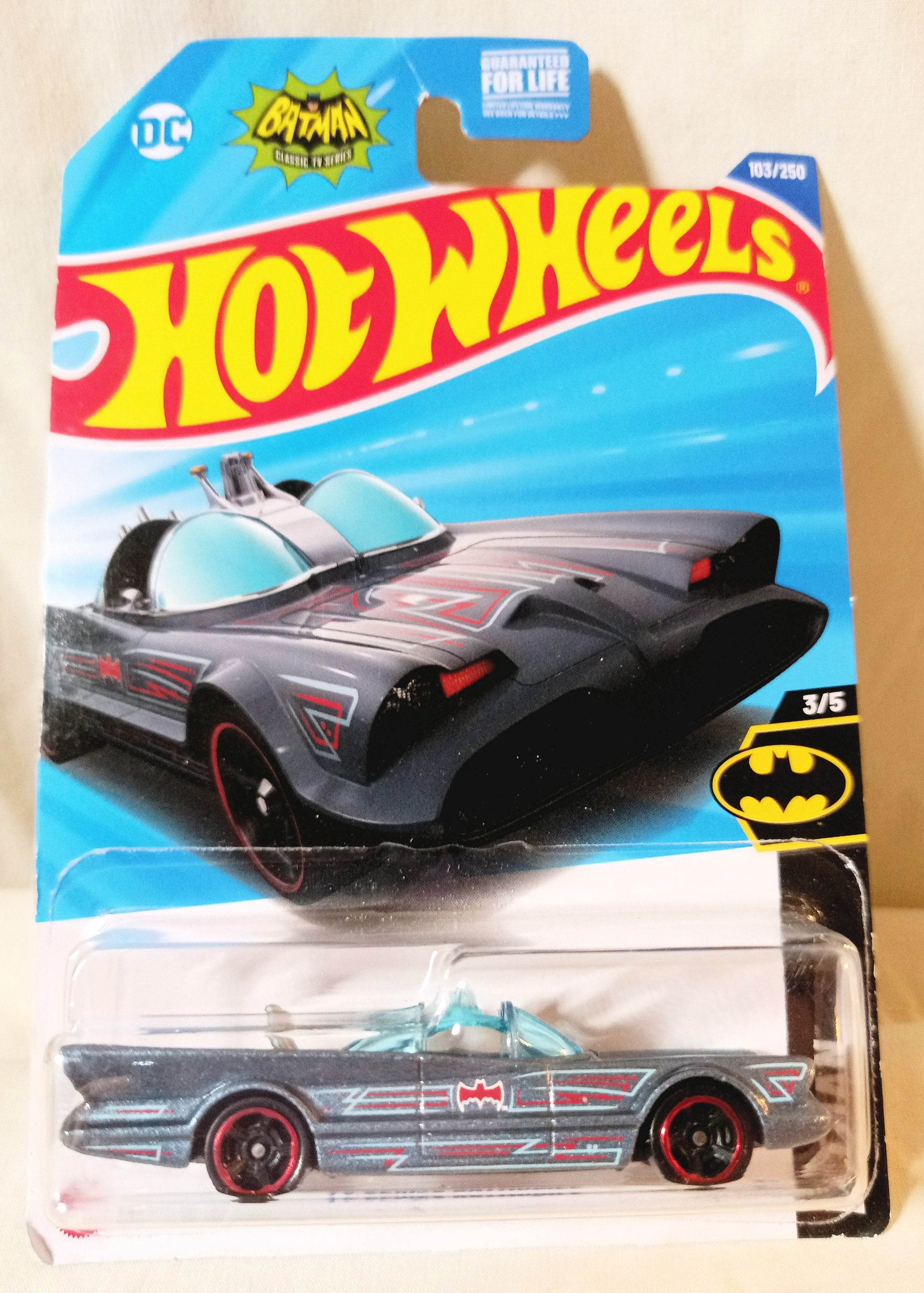 Hot Wheels 2025 Batman 1966 TV Series Batmobile Grey - TulipStuff