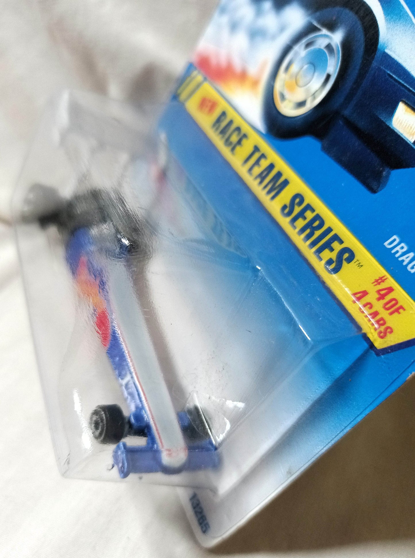 Hot Wheels Race Team Series Dragster Collector #278 bw 1995 - TulipStuff