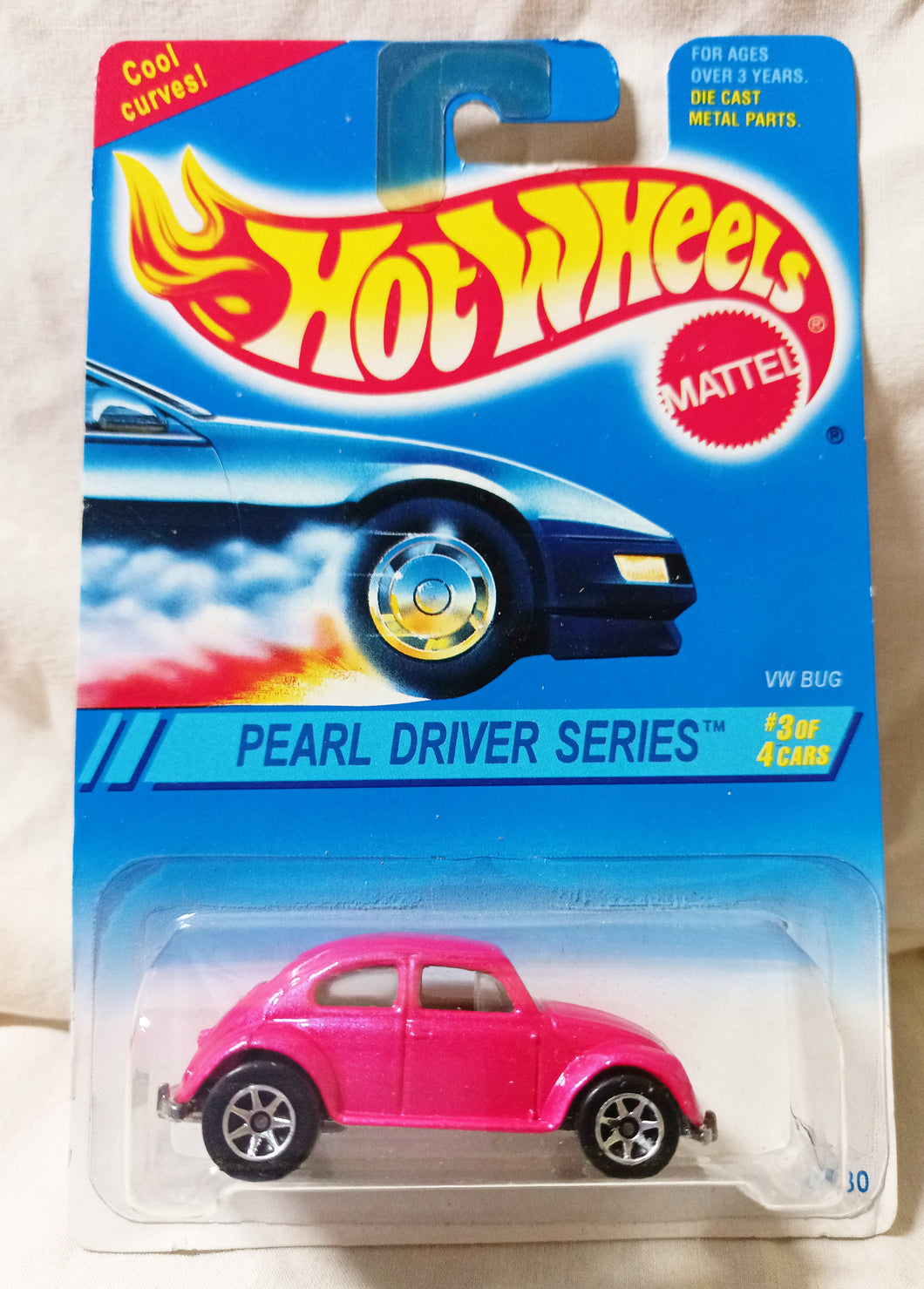 Hot Wheels Pearl Driver VW Bug Volkswagen Beetle Collector 293 sp7 - TulipStuff