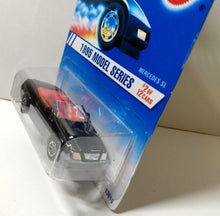 Load image into Gallery viewer, Hot Wheels 1995 Model Series Mercedes SL Collector #342 Black - TulipStuff
