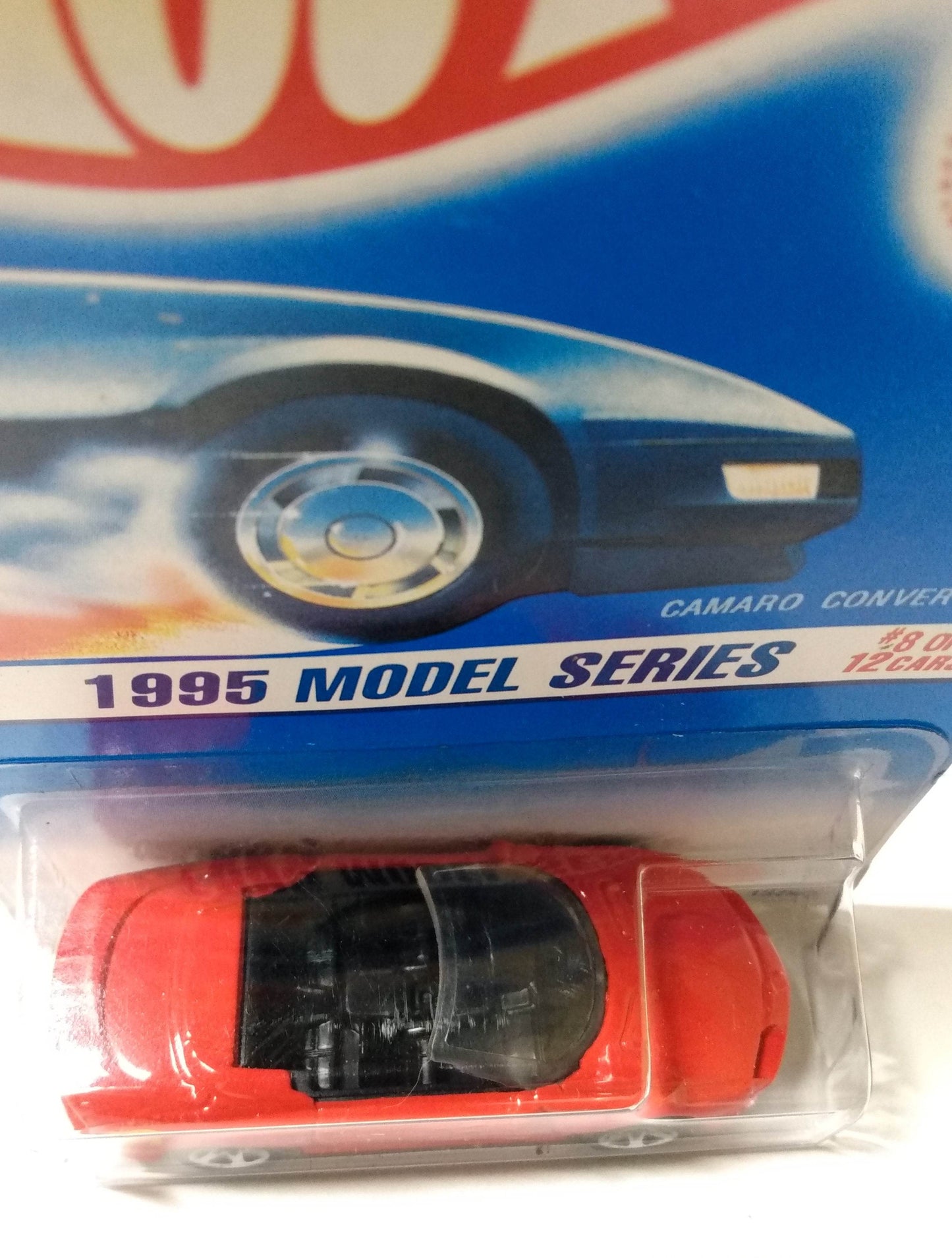 Hot Wheels 1995 Model Series Collector #344 Chevy Camaro Convertible - TulipStuff