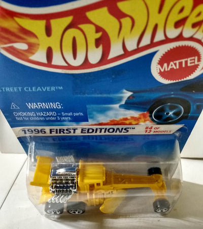 Hot Wheels 1996 First Editions Street Cleaver Collector #373 sp5 - TulipStuff