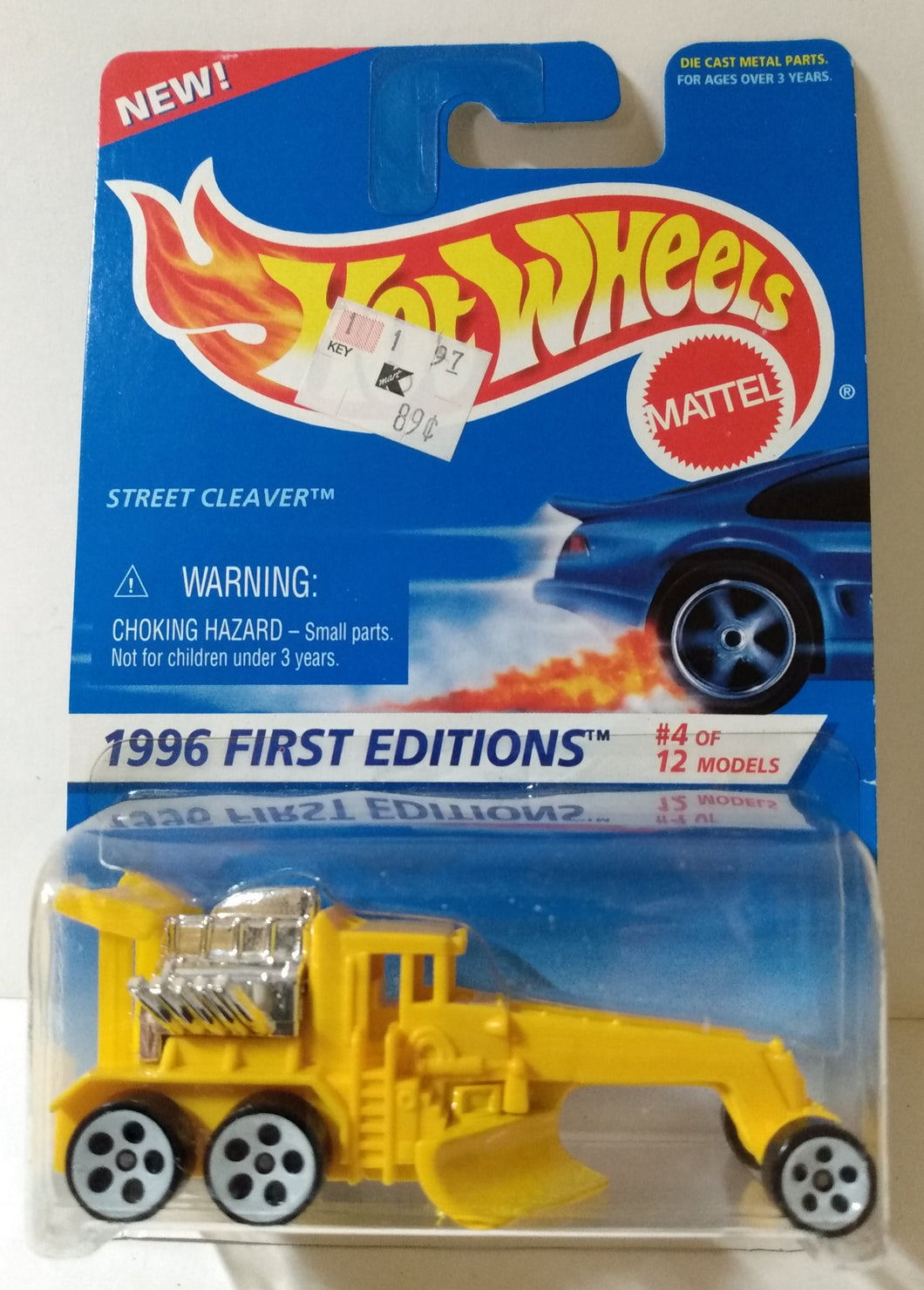 Hot Wheels 1996 First Editions Street Cleaver Collector #373 ho5w - TulipStuff