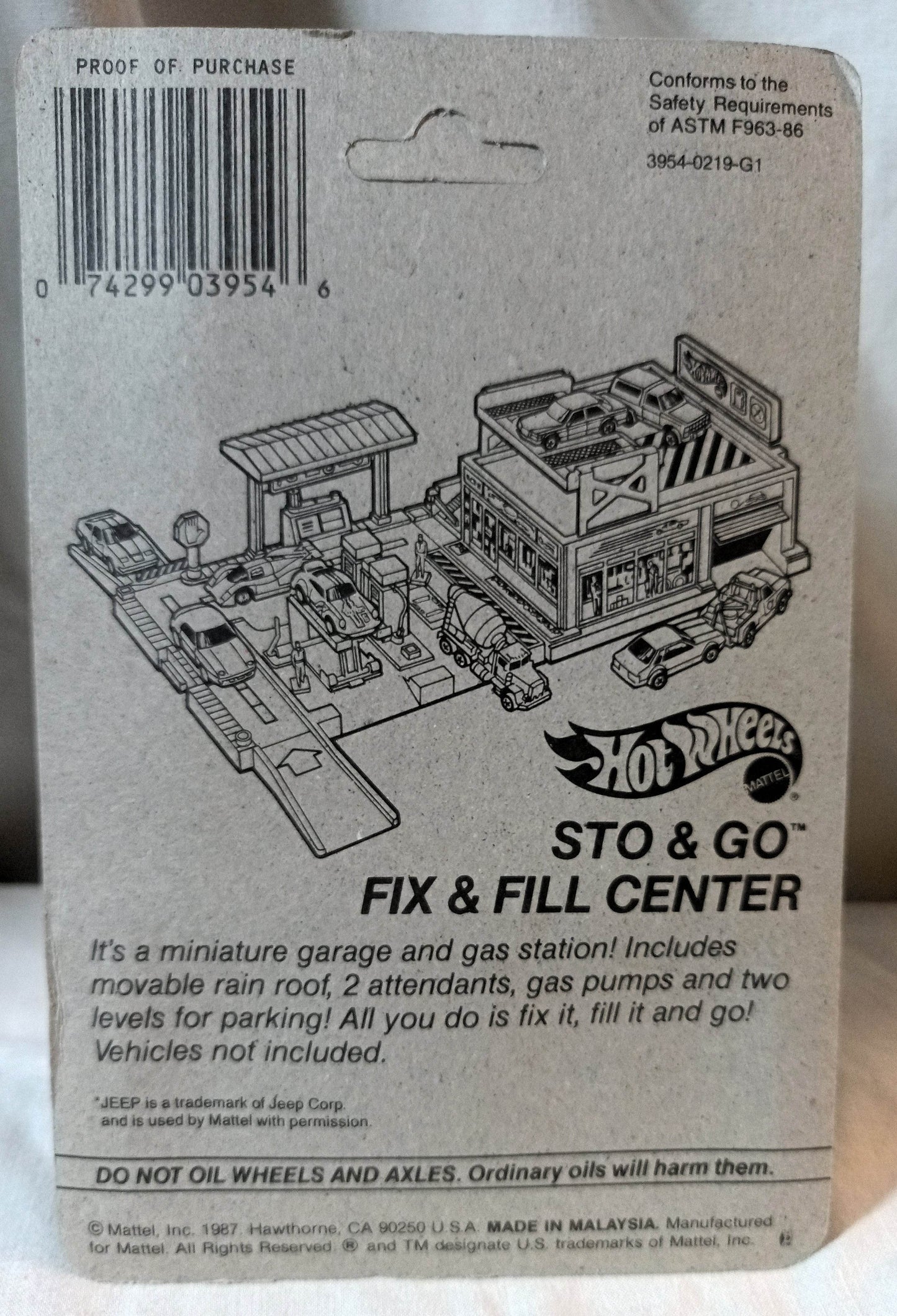 Hot Wheels 3954 Jeep CJ-7 Yellow MOC 1988 - TulipStuff