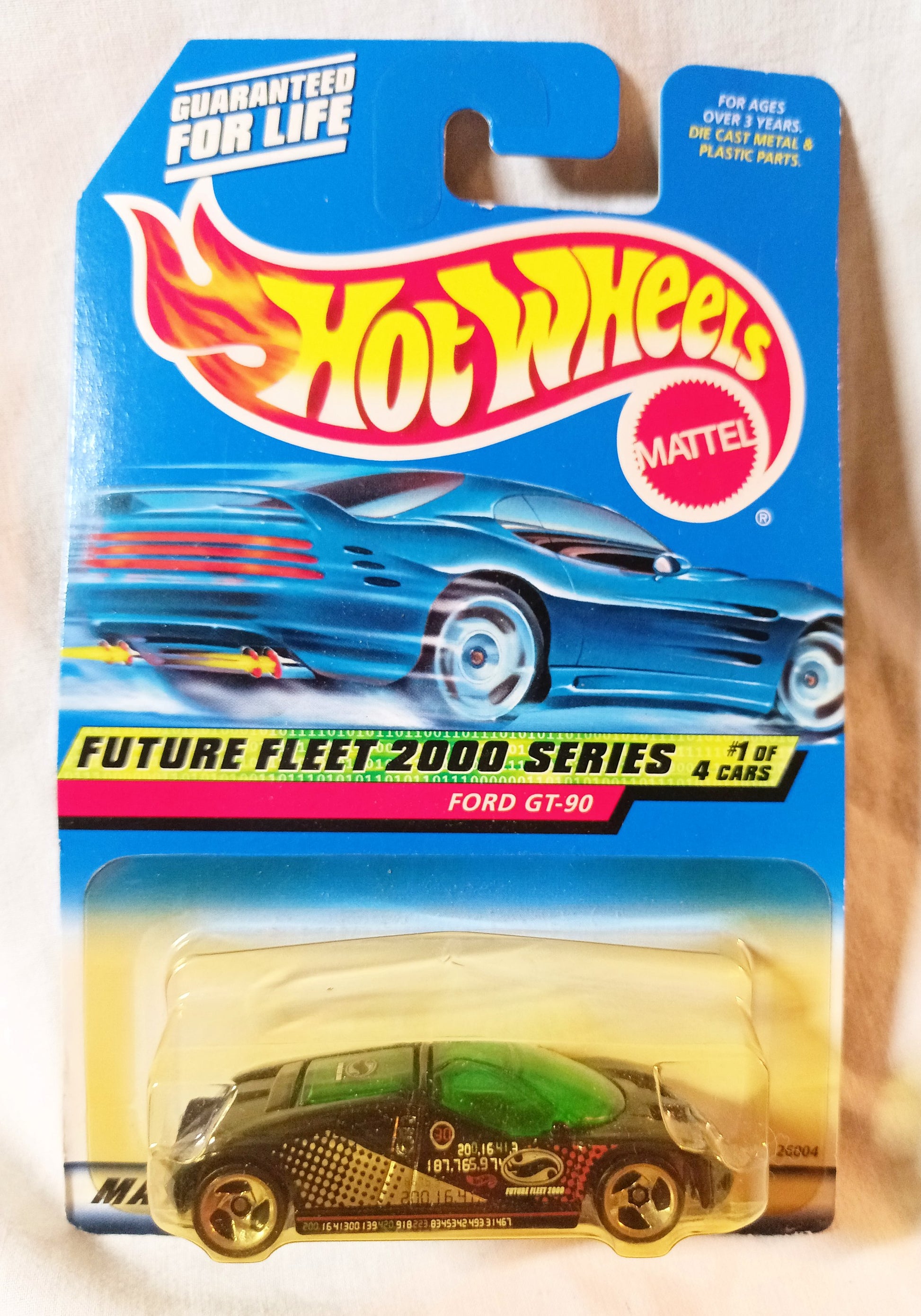 Hot Wheels Future Fleet 2000 Series Ford GT-90 2000 #001 3SP - TulipStuff