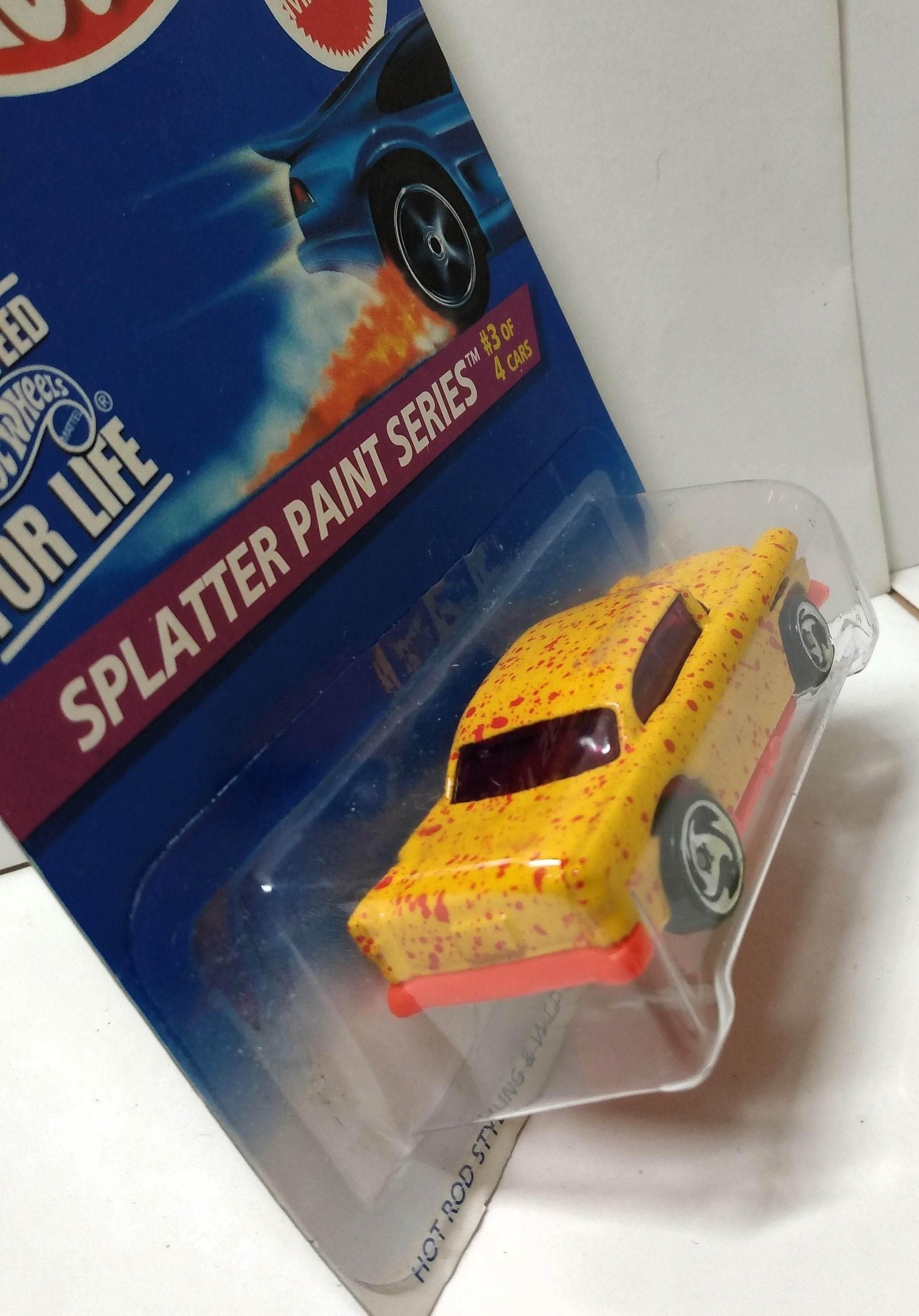 Hot Wheels Splatter Paint Series Collector #410 '55 Chevy 1996 – TulipStuff