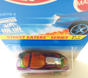 Hot Wheels Collector #413 Street Eaters Series Silhouette II 1995 - TulipStuff