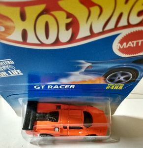 Hot Wheels Collector #468 GT Racer Diecast Racing Car 1996 lace tampos - TulipStuff