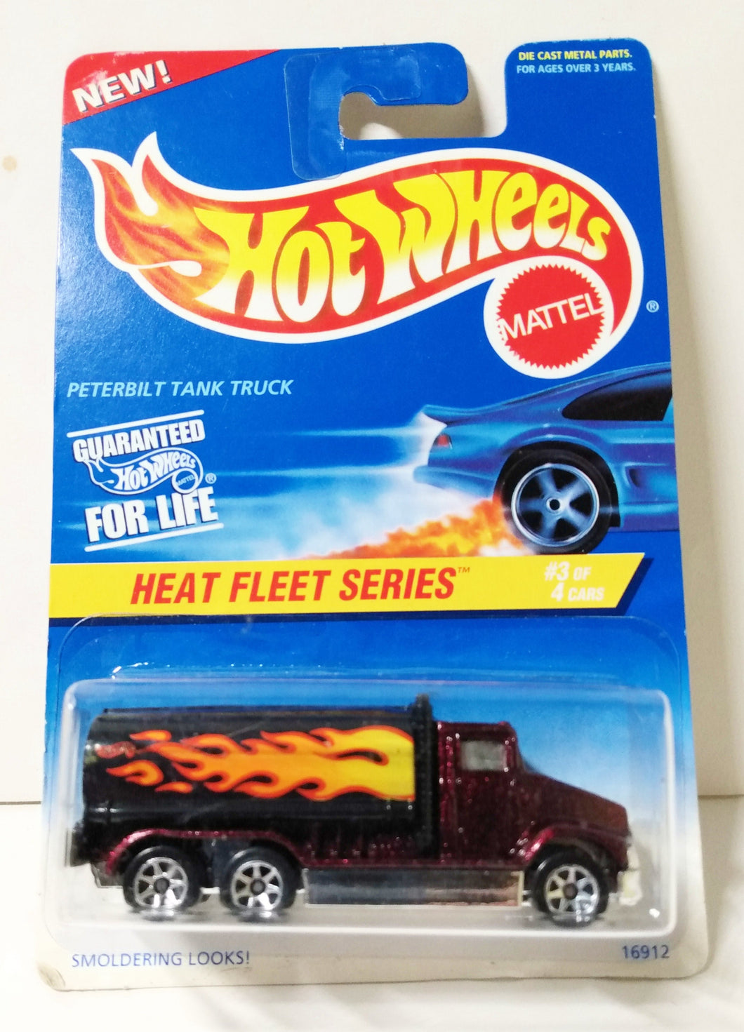 Hot Wheels Heat Fleet Series Tank Truck Collector #539 1997 sp7 - TulipStuff