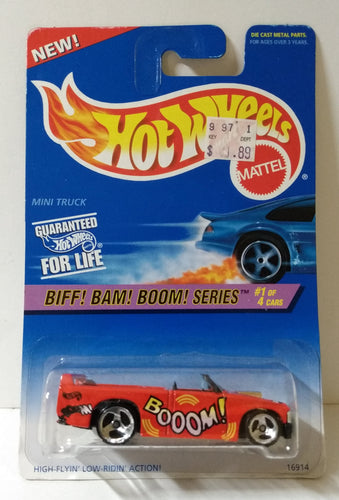 Hot Wheels Biff Bamm Boom Series Mini Truck Collector #541 1996 - TulipStuff