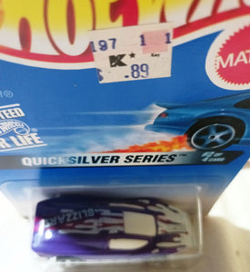 Hot Wheels Quicksilver Series Aeroflash Collector #546 1998 - TulipStuff