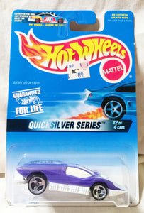 Hot Wheels Quicksilver Series Aeroflash Collector #546 1998 - TulipStuff