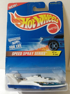 Hot Wheels Speed Spray Series Hydroplane Collector #549 1996 - TulipStuff