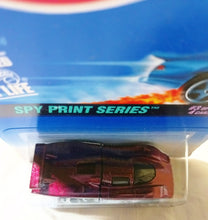 Load image into Gallery viewer, Hot Wheels Spy Print Sol-Aire CX4 Racing Car Collector #555 1996 - TulipStuff
