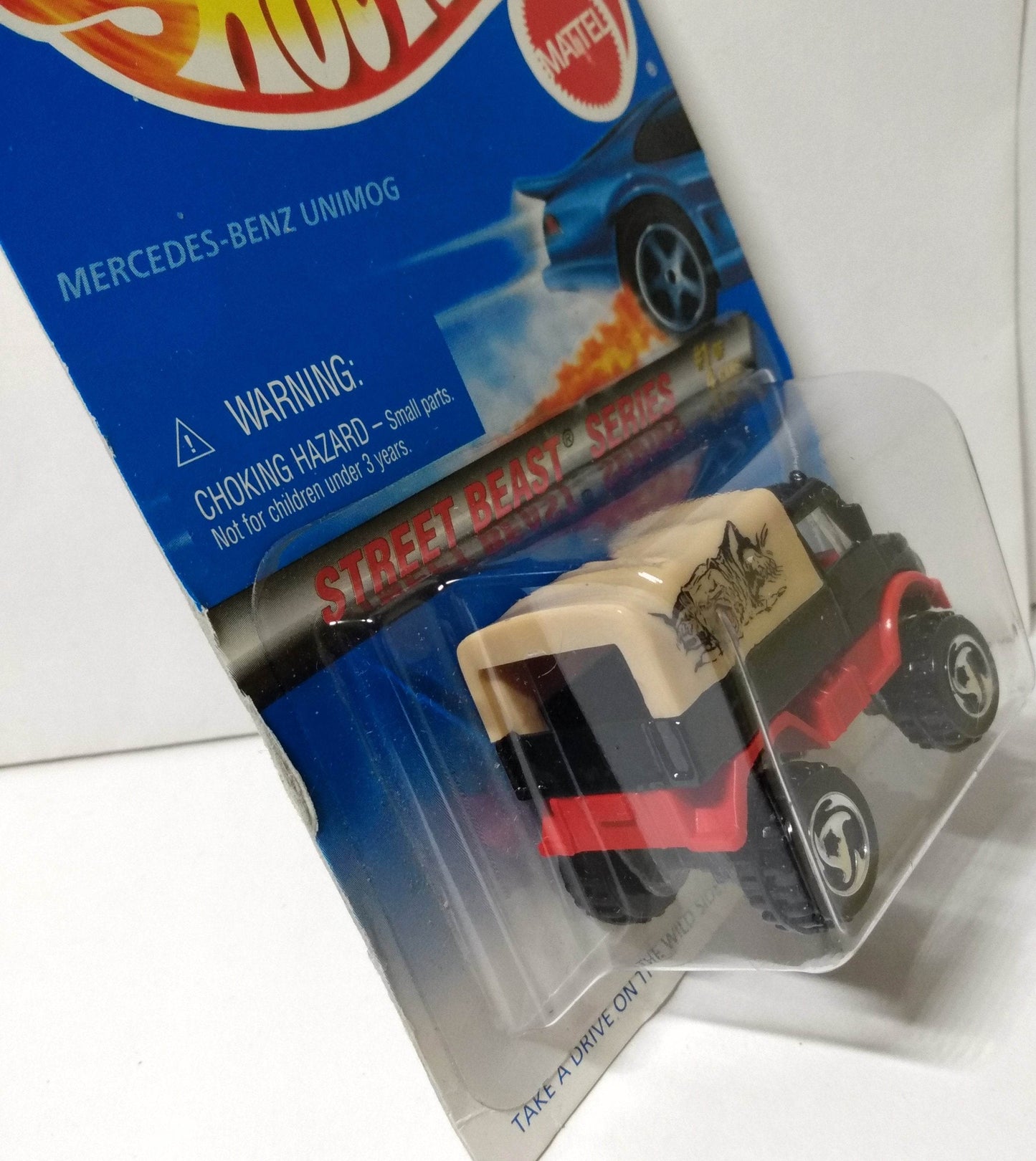 Hot Wheels Street Beast Series Mercedes-Benz Unimog Collector 557 1997 - TulipStuff