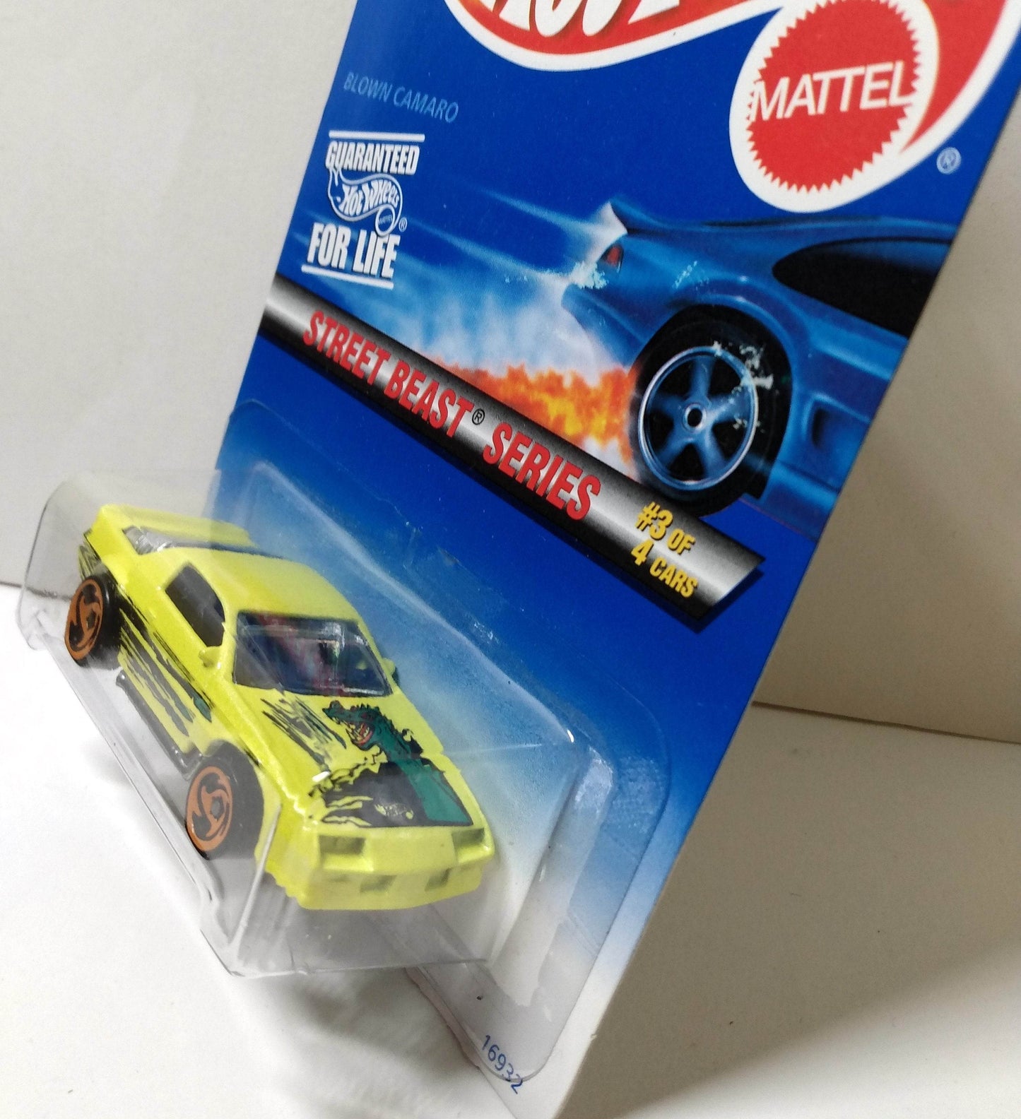 Hot Wheels Street Beast Series Collector #559 Blown Camaro Z-28 1996 - TulipStuff