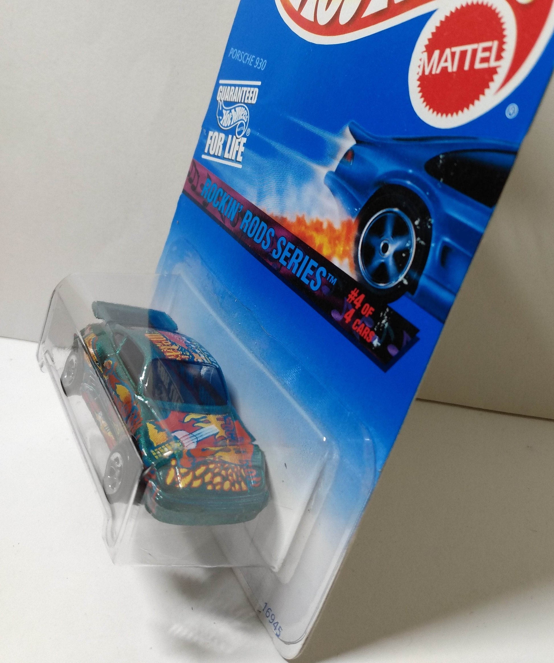 Hot Wheels Rockin Rods Series Collector #572 Porsche 930 Sports Car 1997 - TulipStuff
