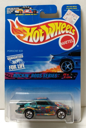 Hot Wheels Rockin Rods Series Collector #572 Porsche 930 Sports Car 1997 - TulipStuff