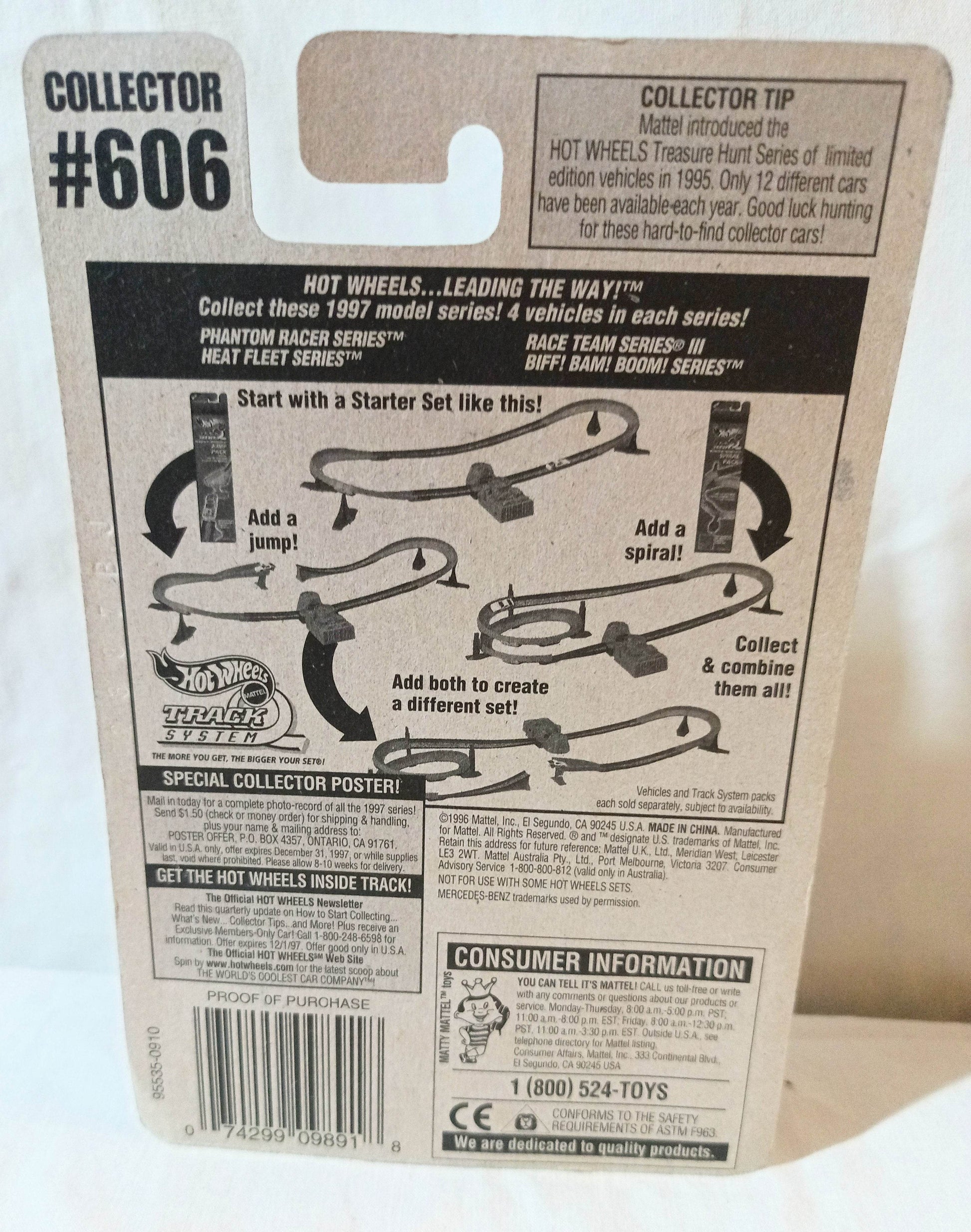 Hot Wheels Collector #606 Mercedes 300TD Station Wagon 1997 - TulipStuff