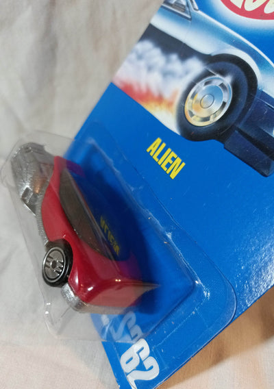Hot Wheels Collector #62 Alien Diecast Concept Car Ultrahots 1991 - TulipStuff