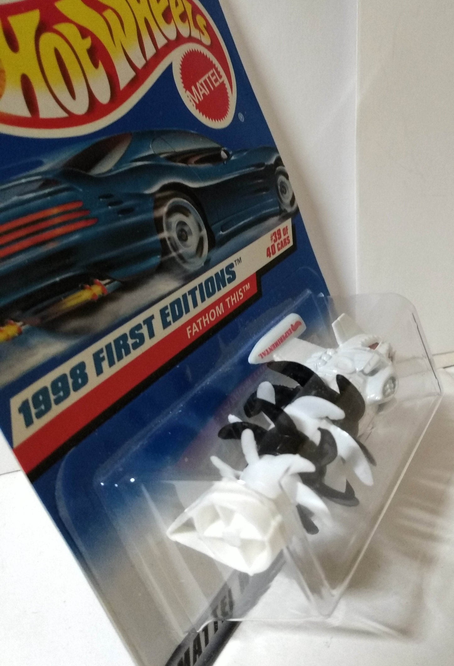 Hot Wheels 1998 1st Editions Fathom This Submarine Collector #682 - TulipStuff