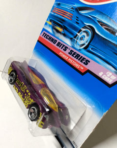 Hot Wheels Collector #690 Techno Bits Series Power Pistons 1998 3sp - TulipStuff