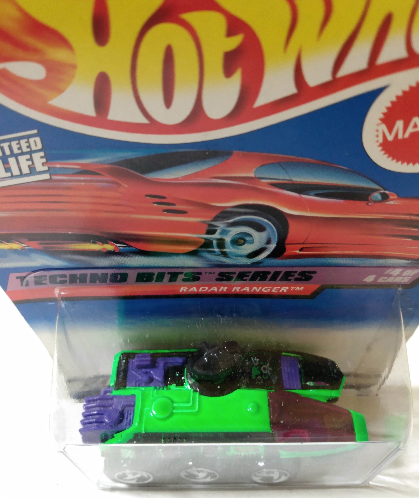 Hot Wheels Techno Bits Series Radar Ranger 1998 Collector 692 - TulipStuff