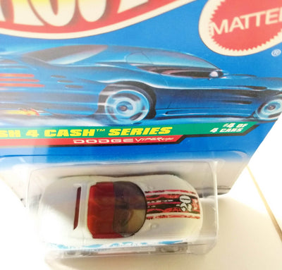 Hot Wheels Dash 4 Cash Series Collector #724 Dodge Viper RT/10 1997 - TulipStuff