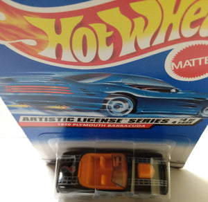 Hot Wheels Artistic License 1970 Plymouth Barracuda Collector 732 5sp - TulipStuff
