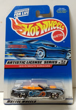 Load image into Gallery viewer, Hot Wheels Artistic License 1970 Plymouth Barracuda Collector 732 5sp - TulipStuff
