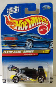 Hot Wheels Flyin' Aces Series Dogfighter Airplane Car Collector #738 - TulipStuff