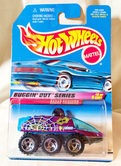 Hot Wheels Buggin' Out Series Radar Ranger Collector #943 1999 - TulipStuff