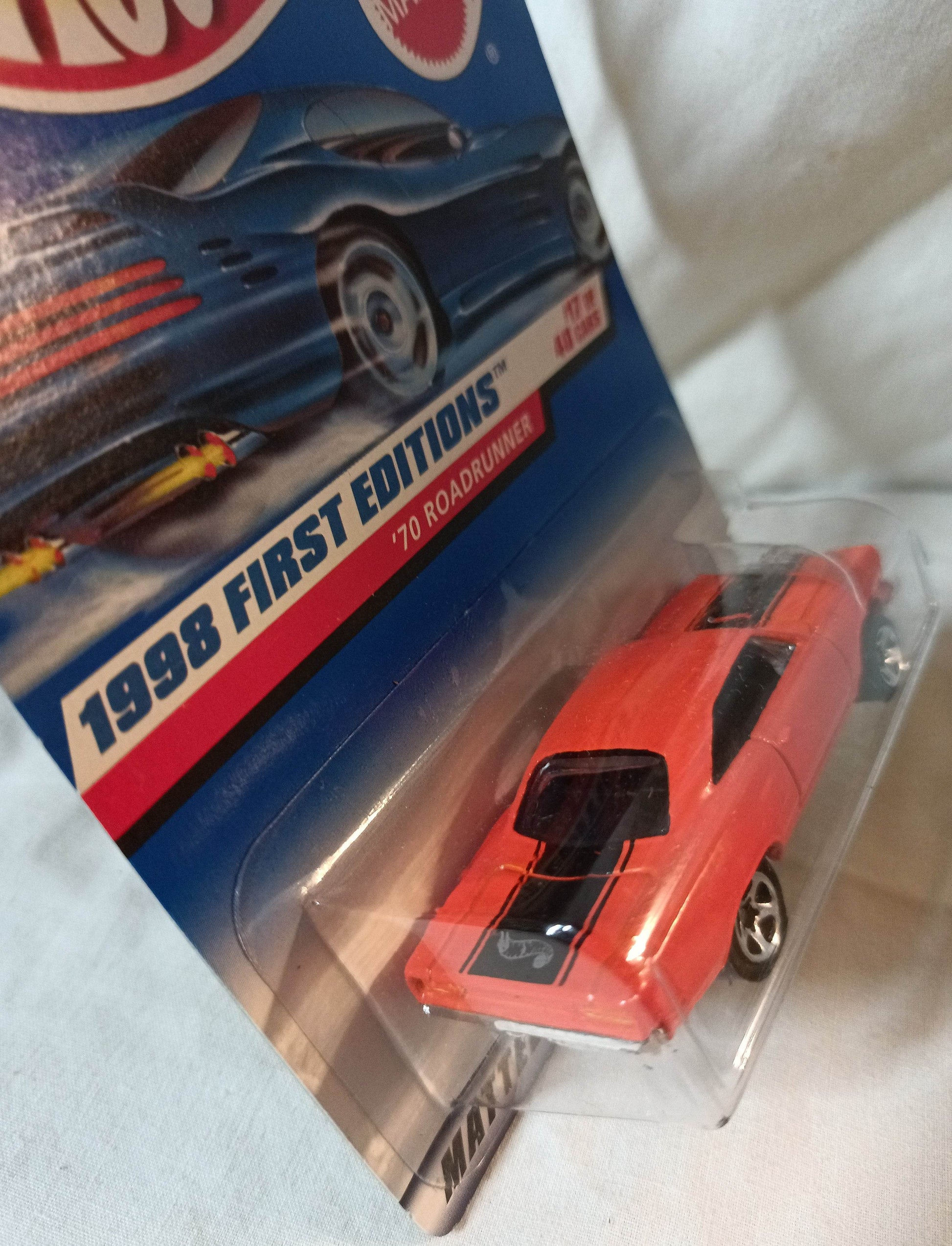 Hot Wheels 1998 First Editions '70 Roadrunner Plymouth Collector #661 - TulipStuff