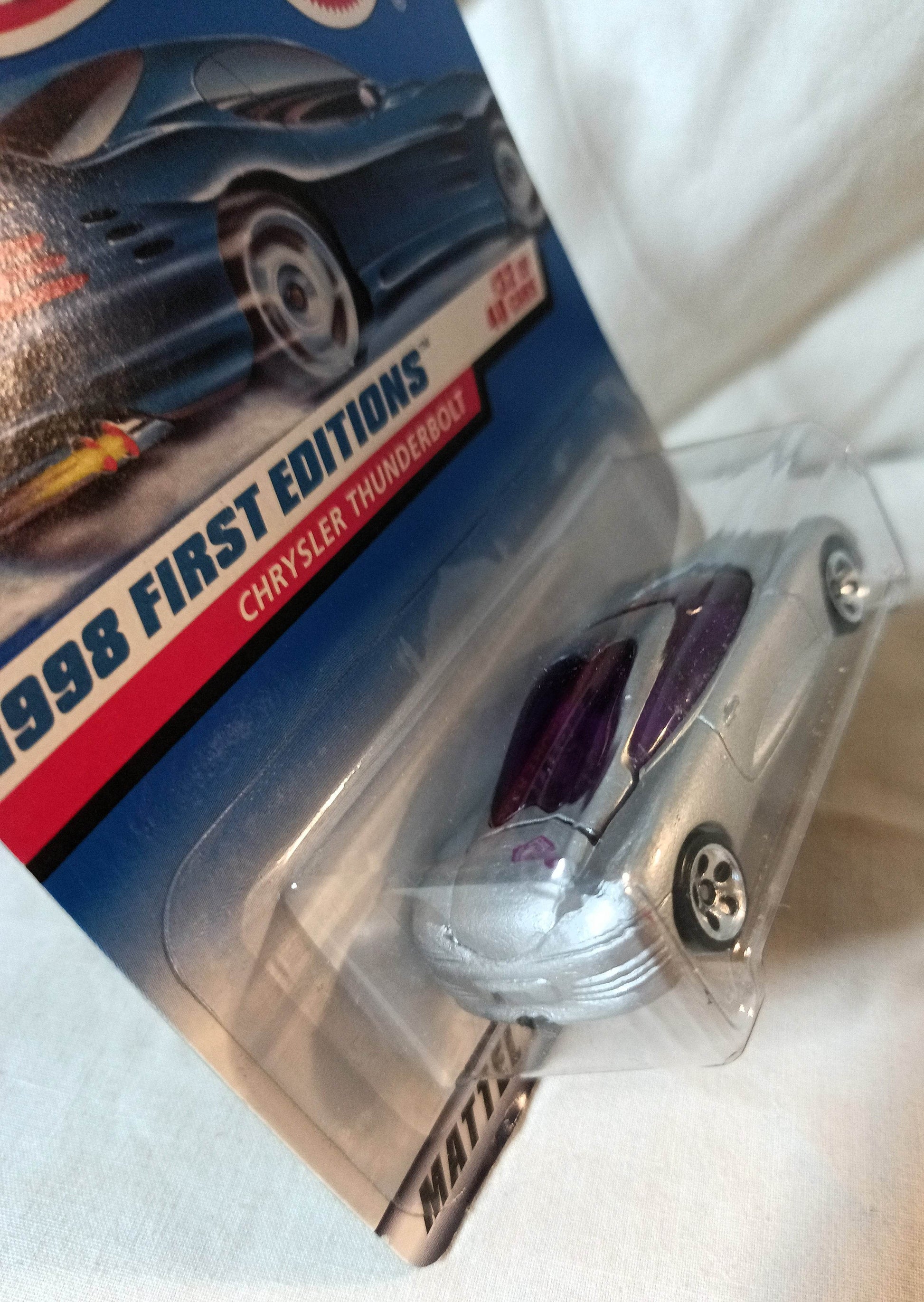 Hot Wheels 1998 First Editions Chrysler Thunderbolt Collector #671 - TulipStuff