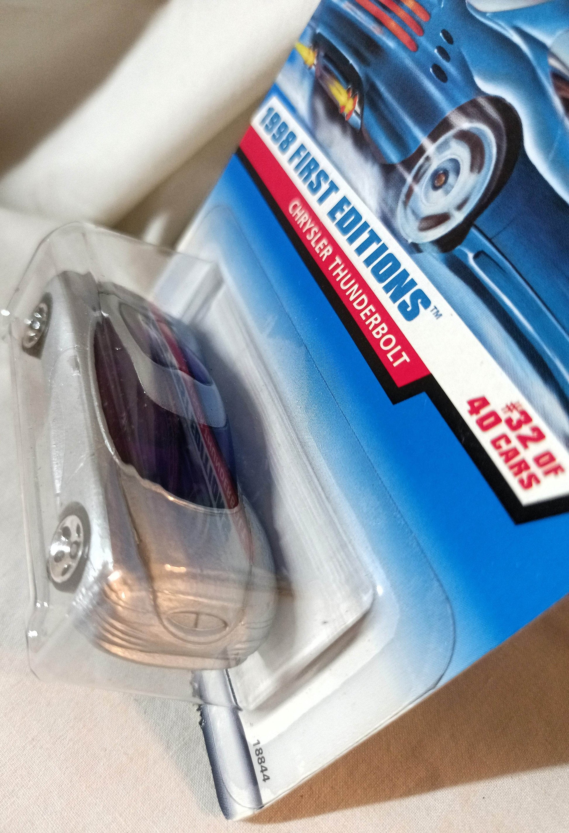 Hot Wheels 1998 First Editions Chrysler Thunderbolt Collector #671 - TulipStuff