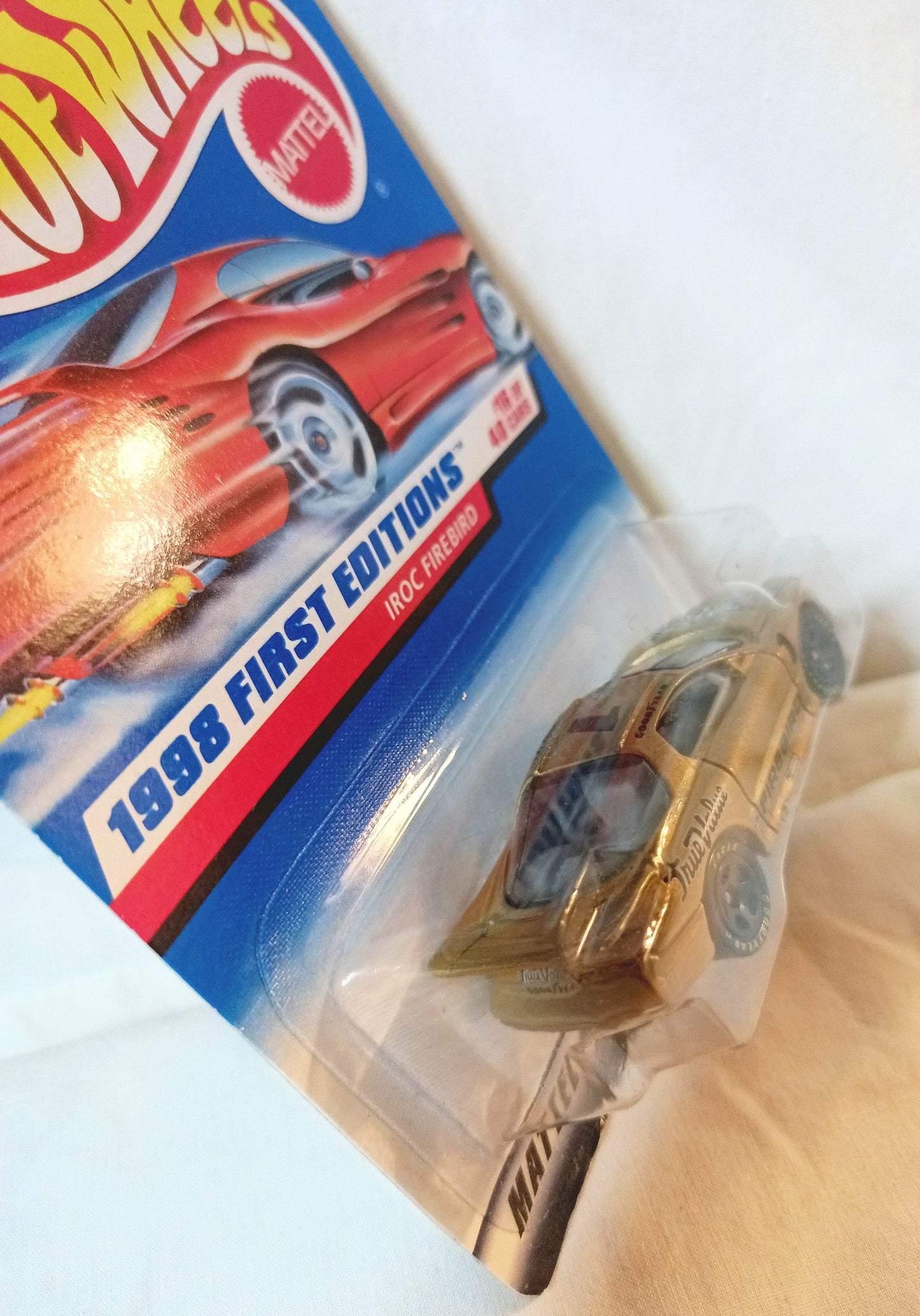 Hot Wheels 1998 First Editions IROC Firebird True Value Collector #653 - TulipStuff