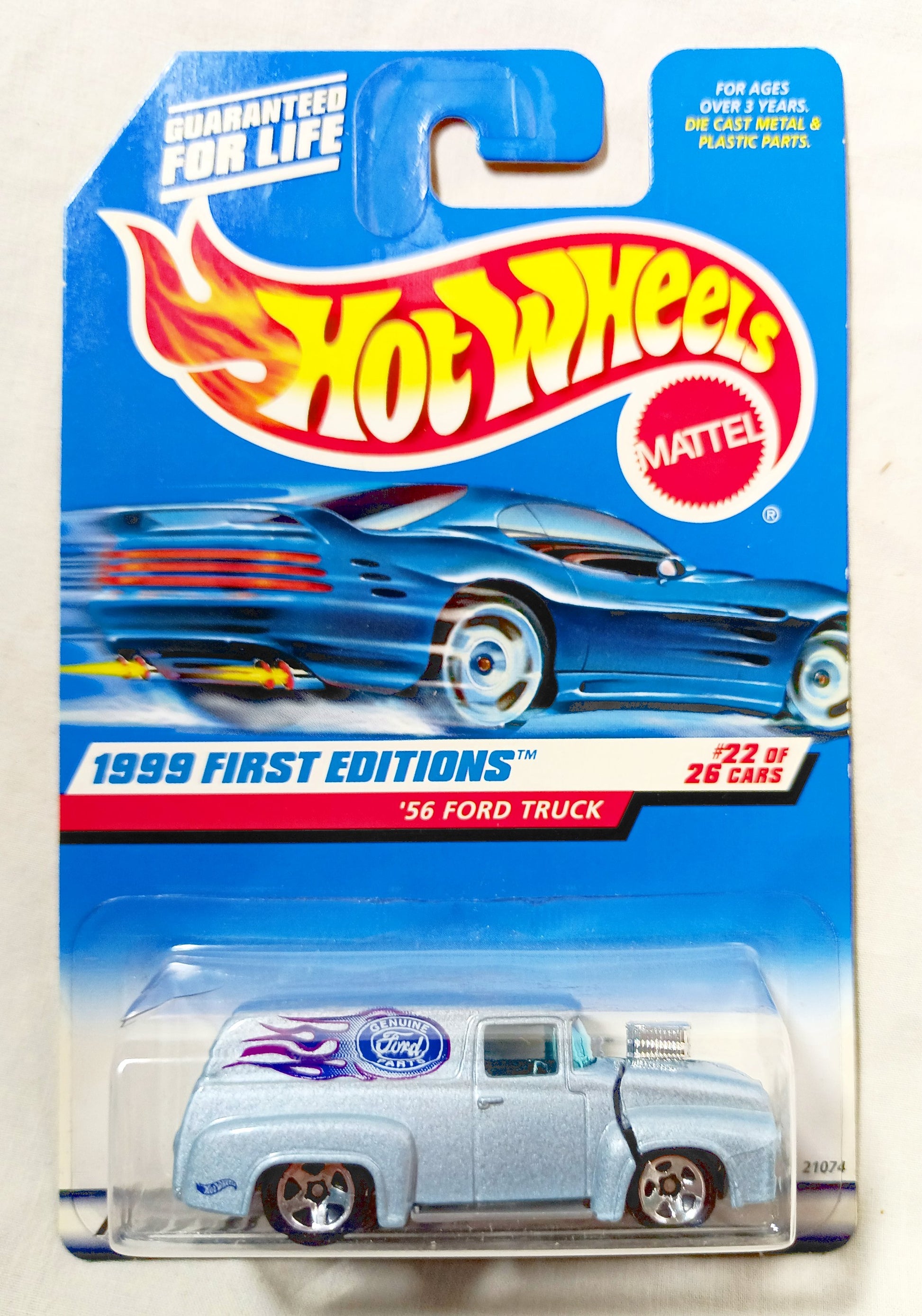 Hot Wheels 1999 First Editions '56 Ford Truck Collector #927 - TulipStuff