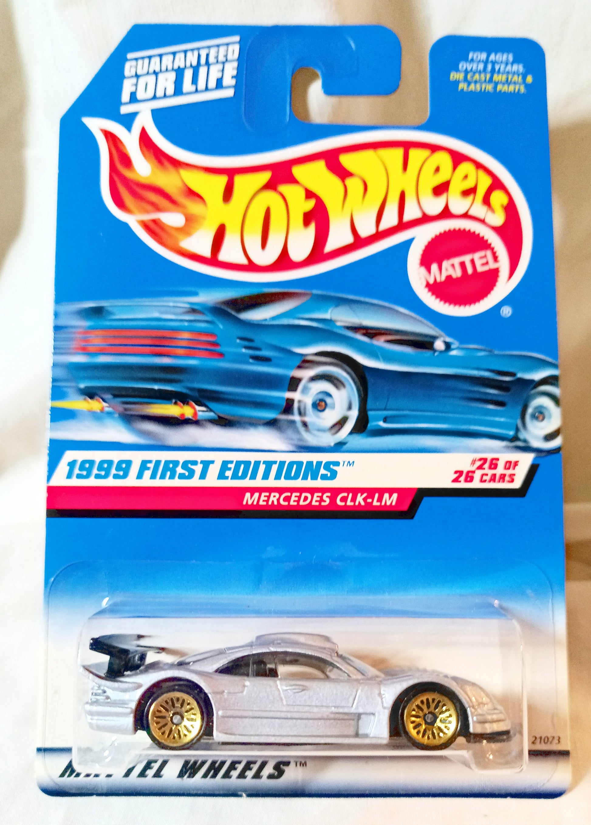 Hot Wheels 1999 First Editions Mercedes CLK-LM Race Car Collector #926 - TulipStuff