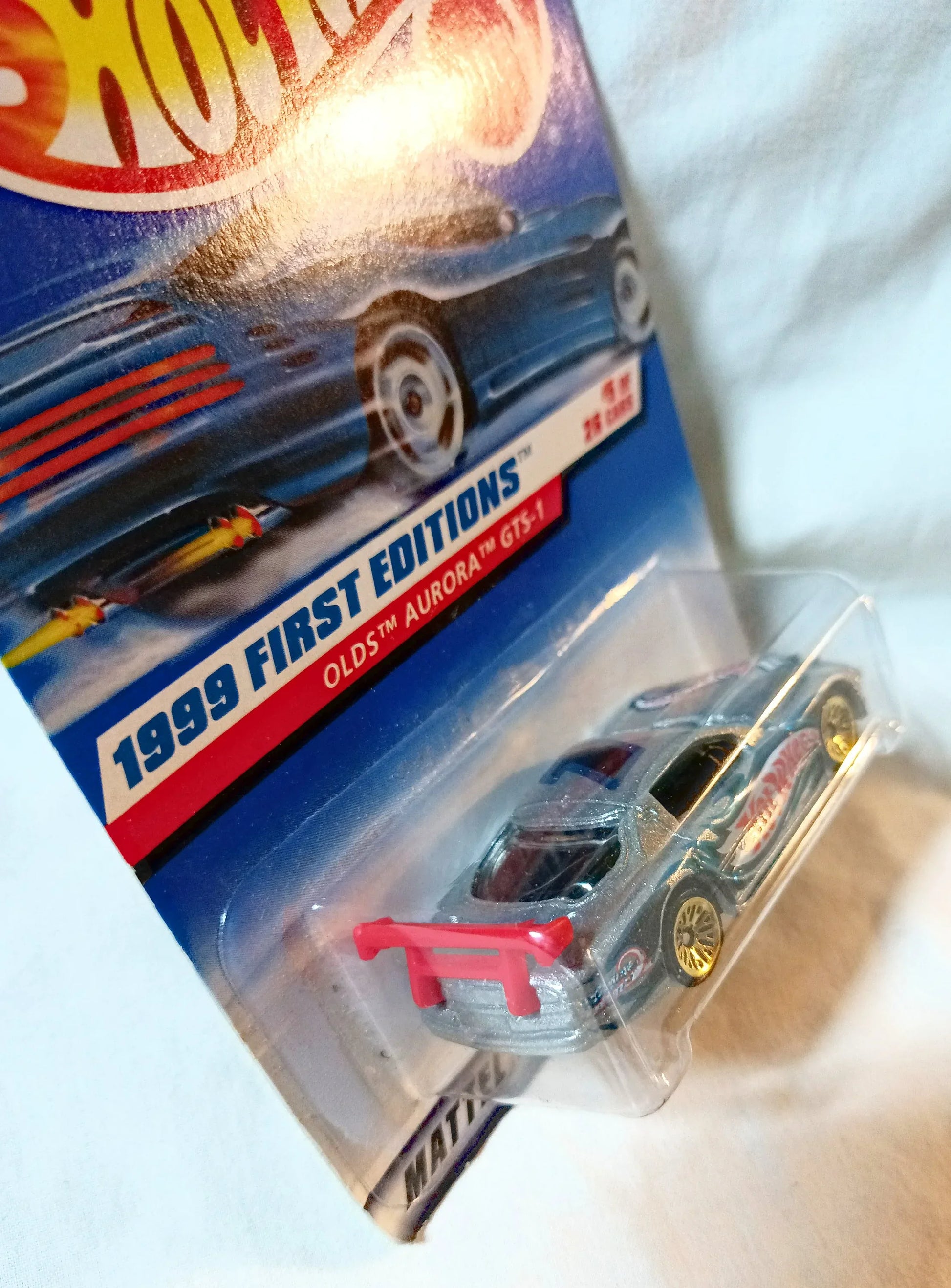 Hot Wheels 1999 First Editions Olds Aurora GTS-1 Collector #911 - TulipStuff