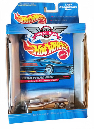 Hot Wheels 1999 Final Run Street Beast ltd ed Real Riders - TulipStuff