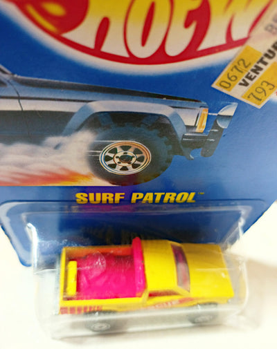 Hot Wheels Collector #102 Surf Patrol Pickup Truck 1991 bw - TulipStuff