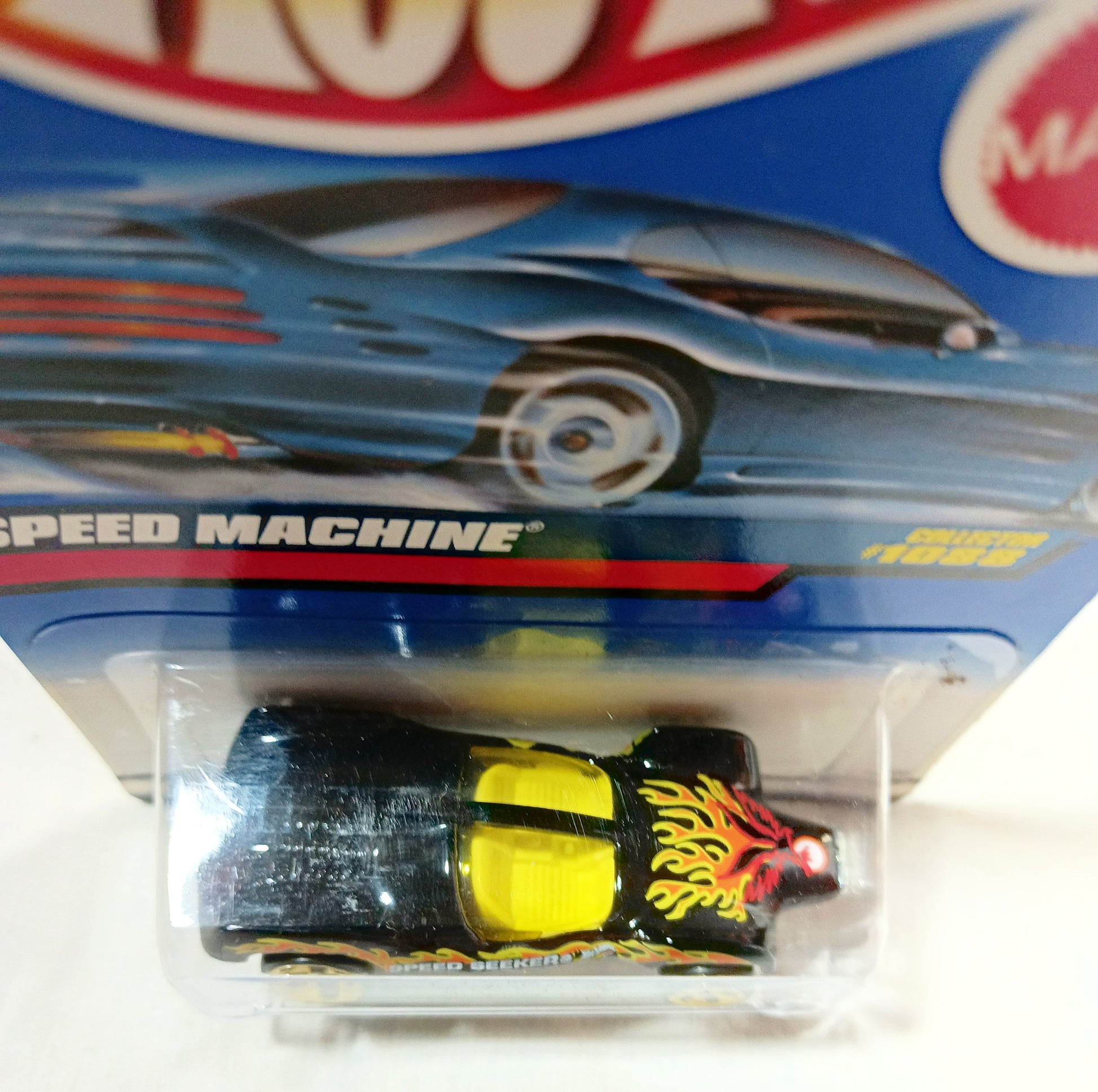 Hot Wheels Collector #1088 Speed Machine Black 1999 - TulipStuff