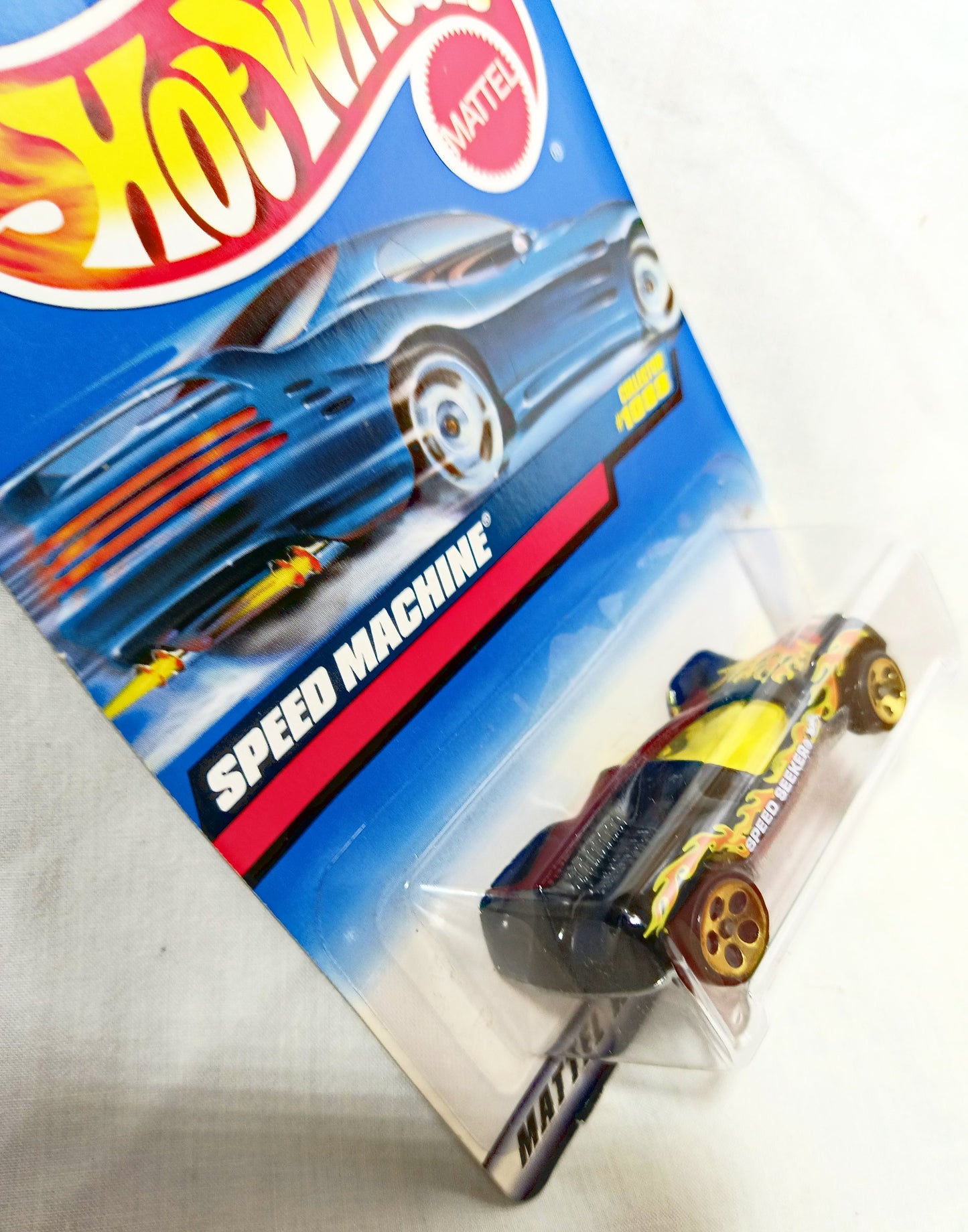Hot Wheels Collector #1088 Speed Machine Black 1999 - TulipStuff