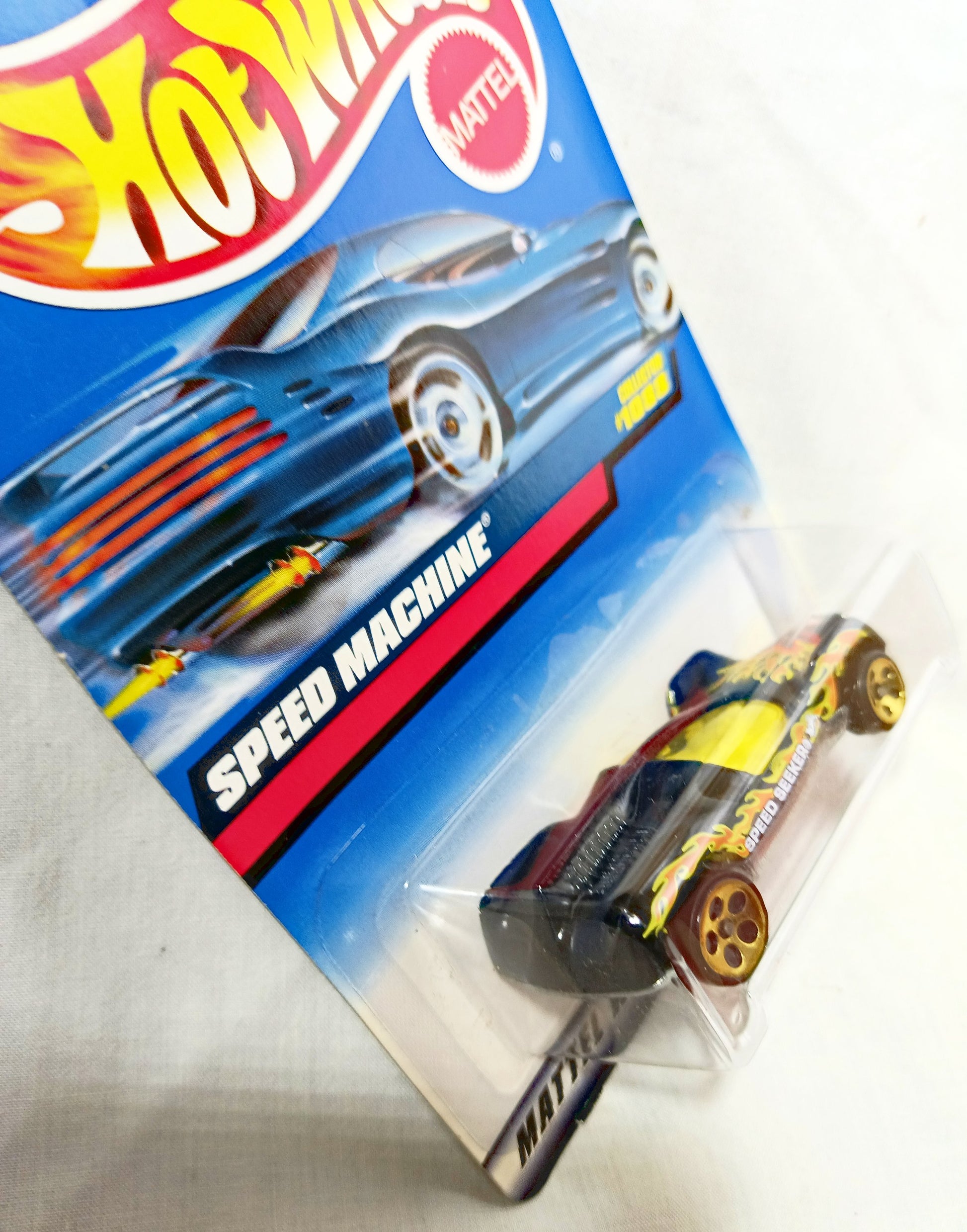 Hot Wheels Collector #1088 Speed Machine Black 1999 - TulipStuff