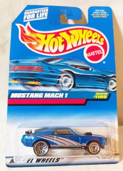 Hot Wheels Collector #1105 1970 Ford Mustang Mach 1 - TulipStuff