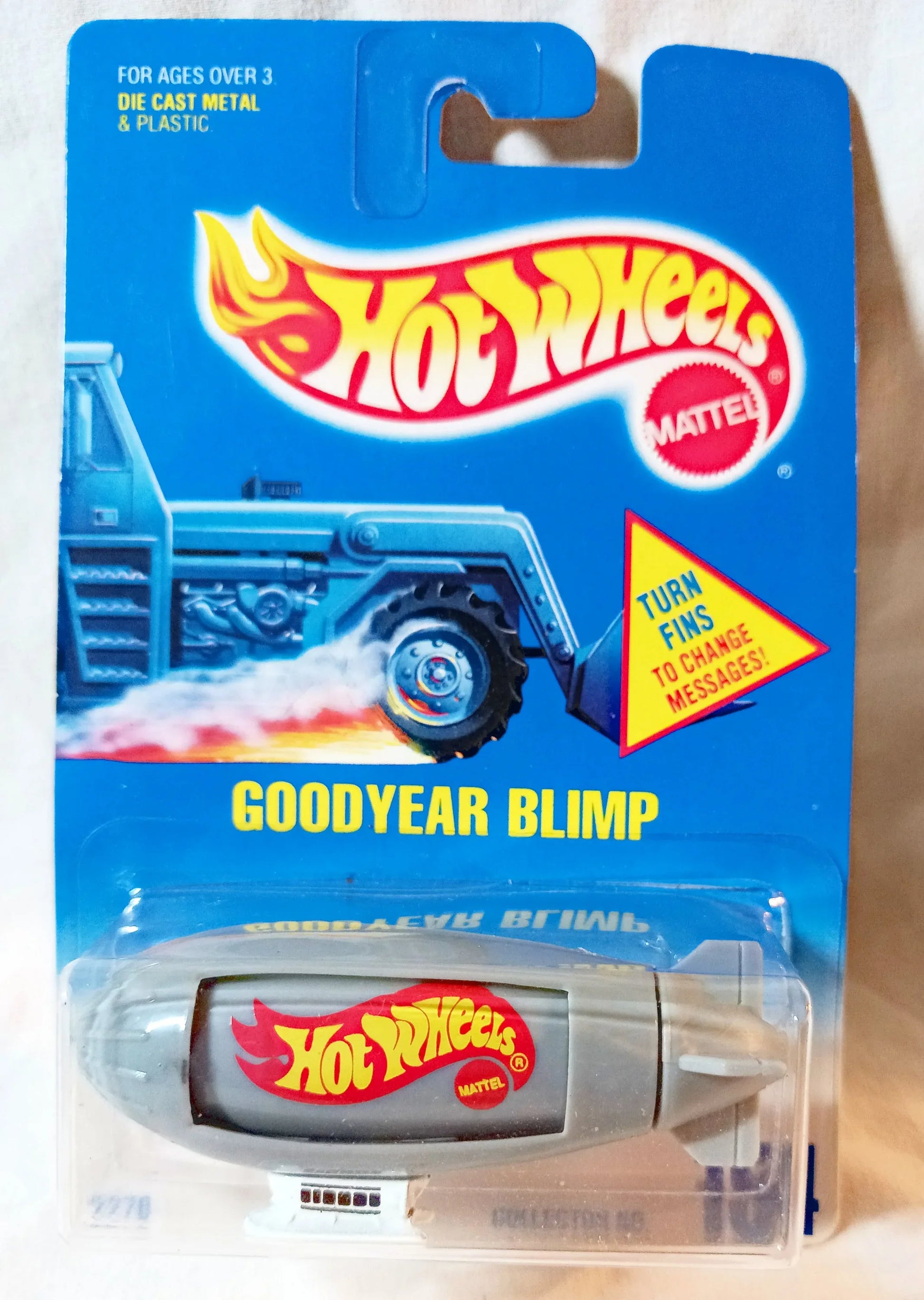 Hot Wheels Collector #194 Goodyear Blimp 1992 #2270 - TulipStuff